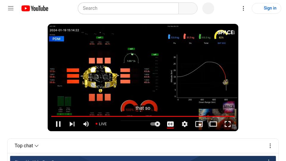 Screenshot of youtube.com: Japan's first-ever soft lunar landing with SLIM spacecraft [video]
