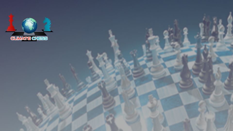 Screenshot of climatechess.com: WhO is playing climate chess?