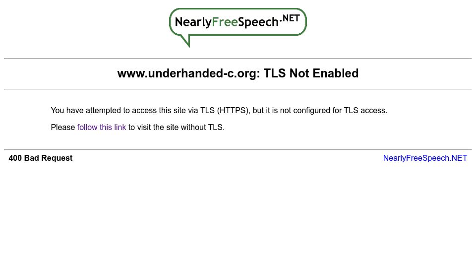 Screenshot of underhanded-c.org: Results of the 2015 Underhanded C Contest