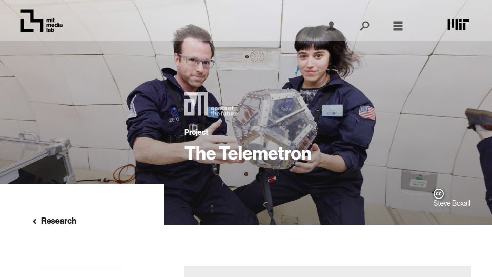 Screenshot of media.mit.edu: The Telemetron (2017)