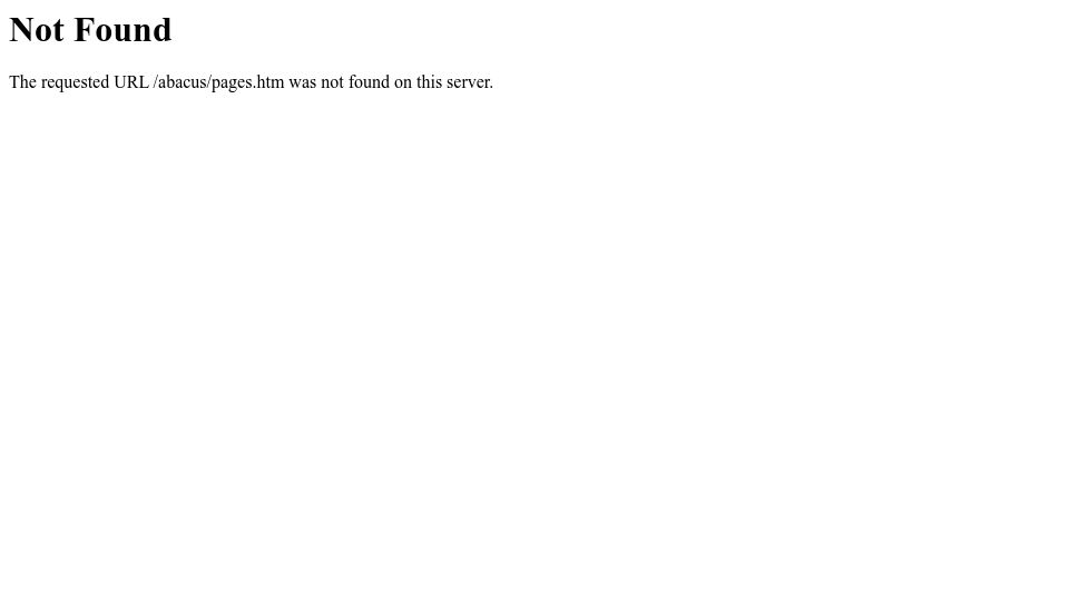Screenshot of totton.idirect.com: Abacus: Mystery of the Bead (2004)