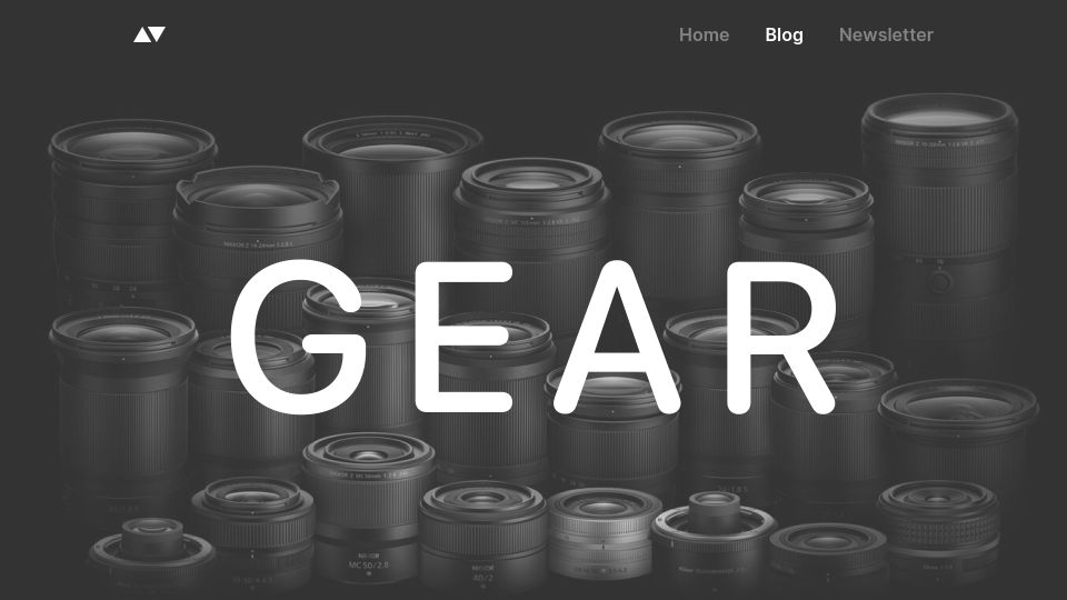 Screenshot of arun.is: Does gear matter?