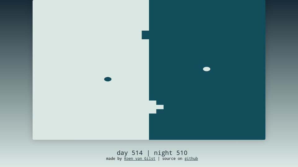 Screenshot of pong-wars.koenvangilst.nl: Show HN: Pong Wars