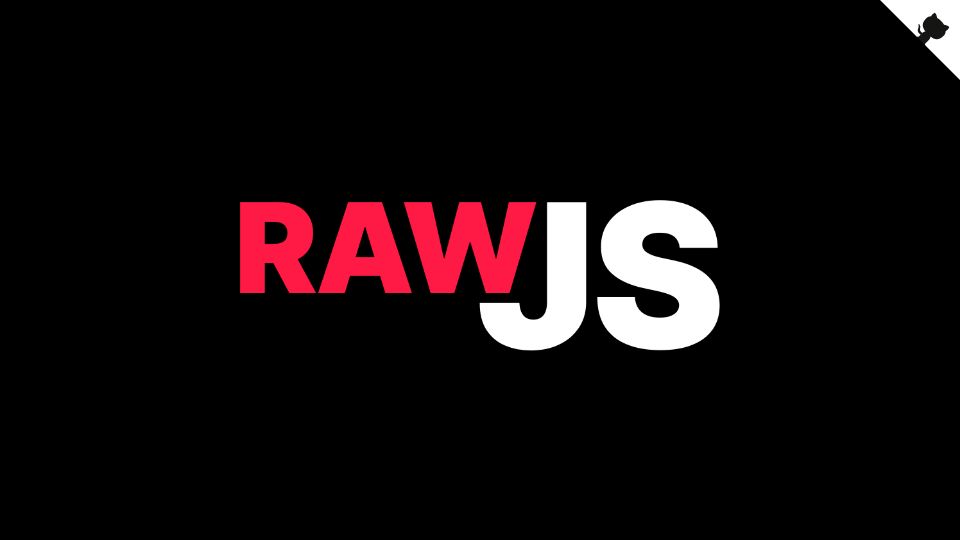 Screenshot of squaresapp.org: Rawjs – you may not need React anymore