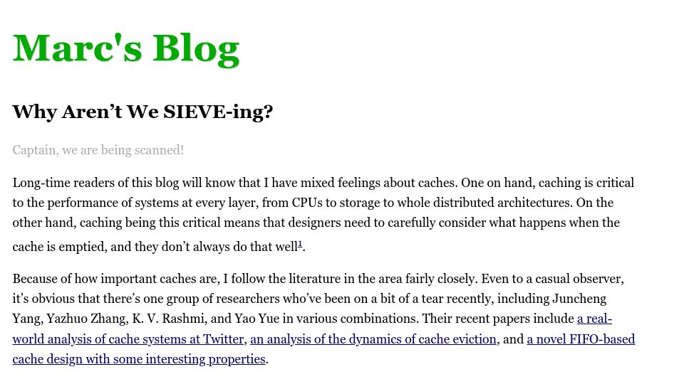 Screenshot of brooker.co.za: Why Aren't We Sieve-Ing?