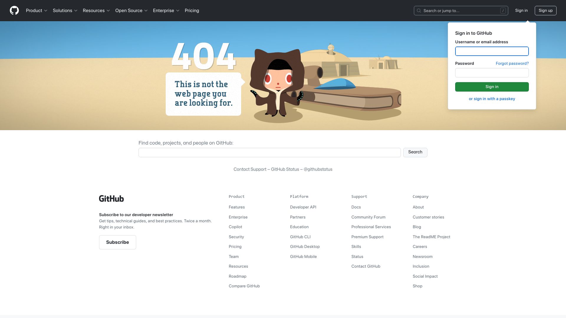 Screenshot of github.com: Ryujinx (Nintendo Switch emulator) has been removed from GitHub