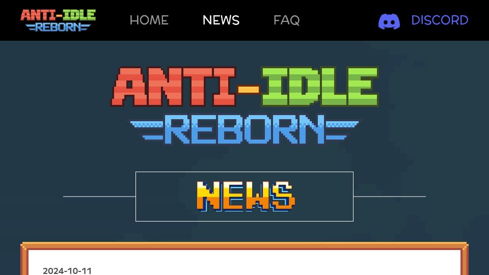 Screenshot of antiidlereborn.com: Google Play killed my game and won't tell me why