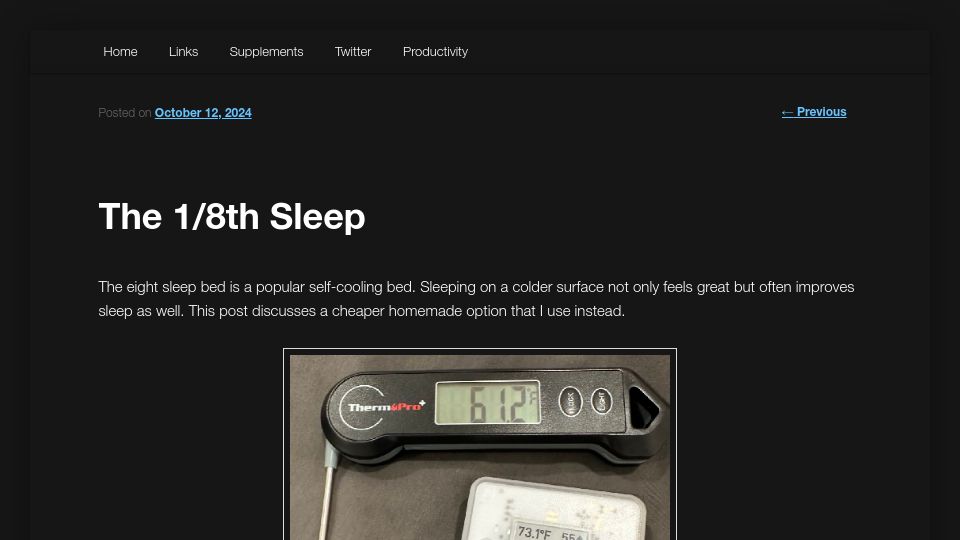 Screenshot of near.blog: The 1/8th Sleep