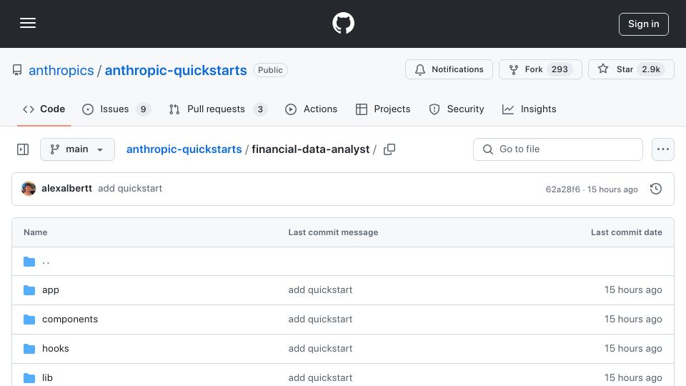 Screenshot of github.com: How to leverage Claude's capabilities with interactive visualization