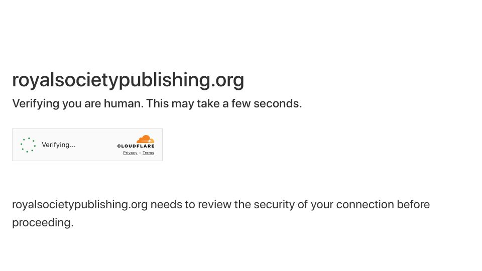 Screenshot of royalsocietypublishing.org: Newton's financial misadventures in the South Sea Bubble (2018)