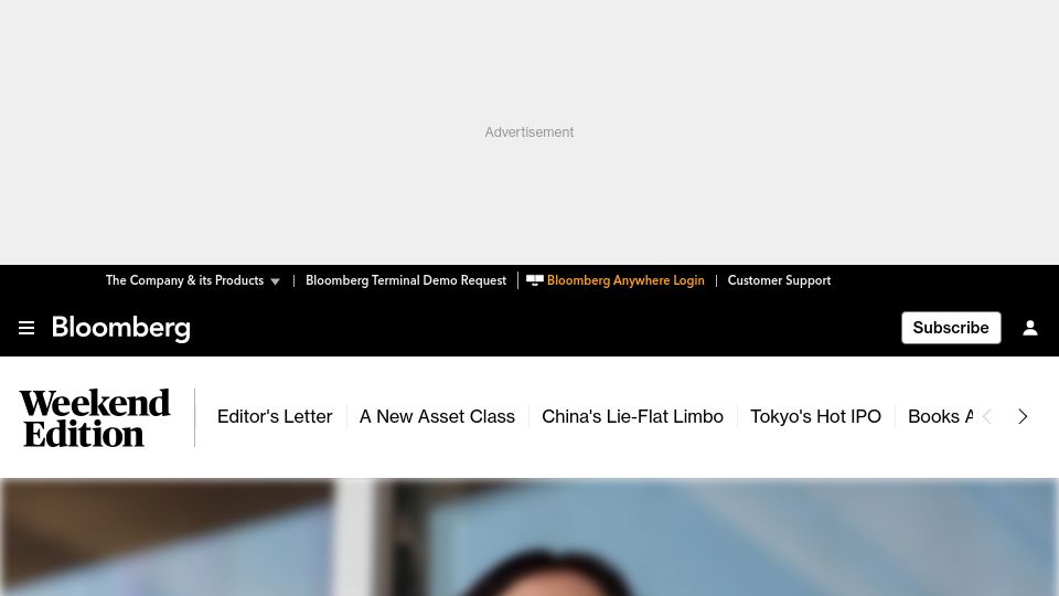 Screenshot of bloomberg.com: Do AI detectors work? Students face false cheating accusations