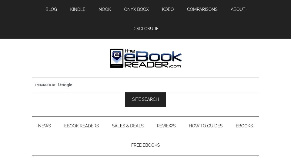 Screenshot of blog.the-ebook-reader.com: Amazon Removed Download and Transfer Option for New Kindles