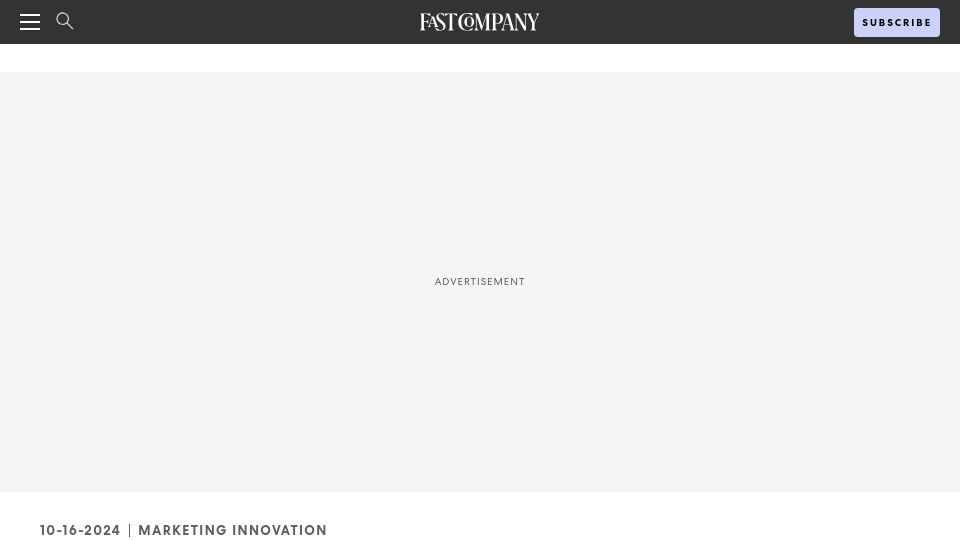 Screenshot of fastcompany.com: Why is Apple so bad at marketing its TV shows?