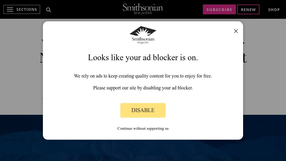 Screenshot of smithsonianmag.com: Polar Night in the Northernmost Town
