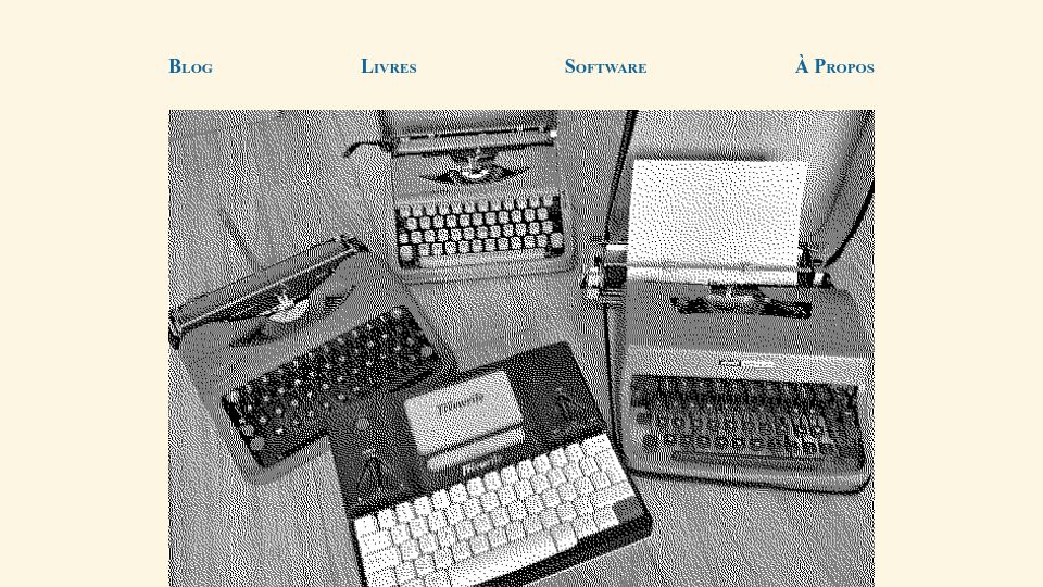 Screenshot of ploum.net: Could we build a computer designed to last at least fifty years? (2021)