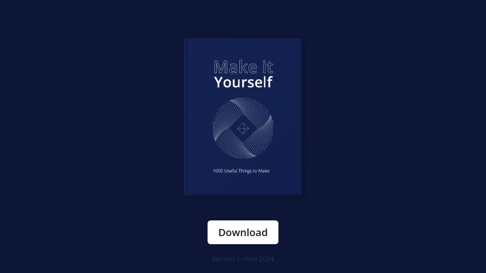 Screenshot of makeityourself.org: Make It Yourself