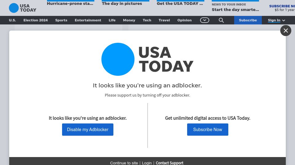 Screenshot of usatoday.com: Stargate built 15 years ago in Ohio 50k pounds concrete family time