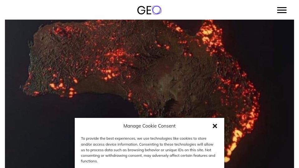 Screenshot of geoawesome.com: Virality in cartography: What makes a map go viral?