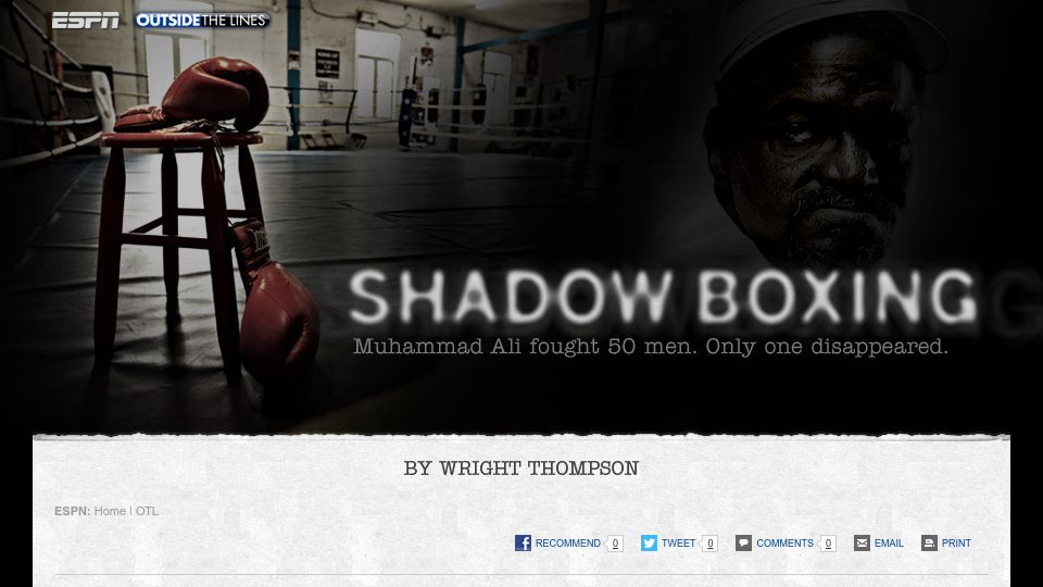 Screenshot of espn.com: Shadow Boxing (2016)