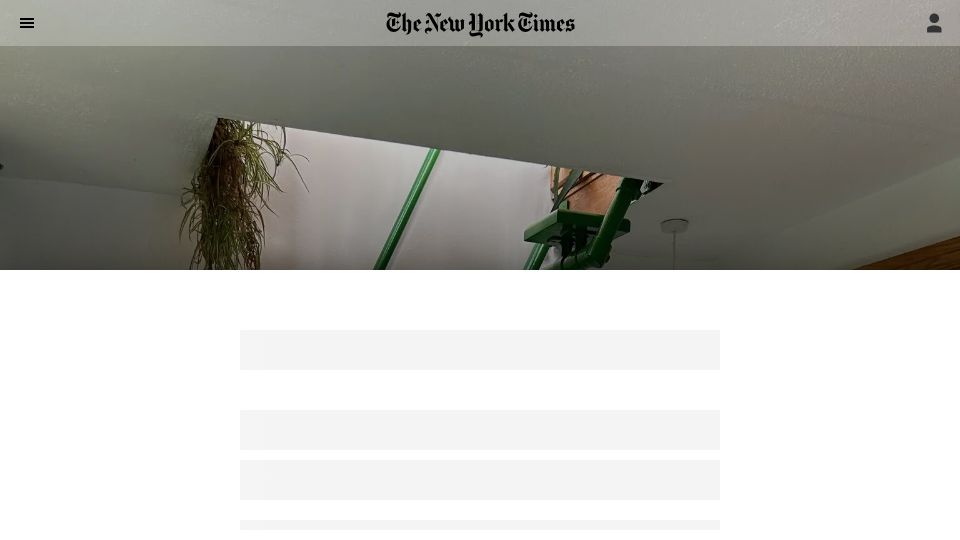Screenshot of nytimes.com: Take the 'Death Stairs' If You Dare