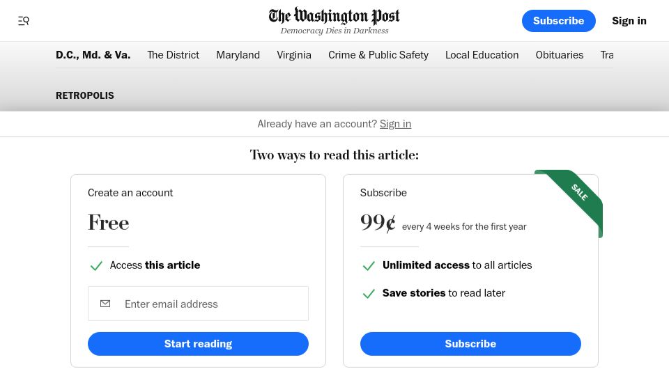 Screenshot of washingtonpost.com: A century later, a taped message solves the mystery of a WWI doughboy's death