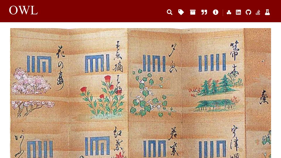 Screenshot of oranlooney.com: The Art and Mathematics of Genji-Ko