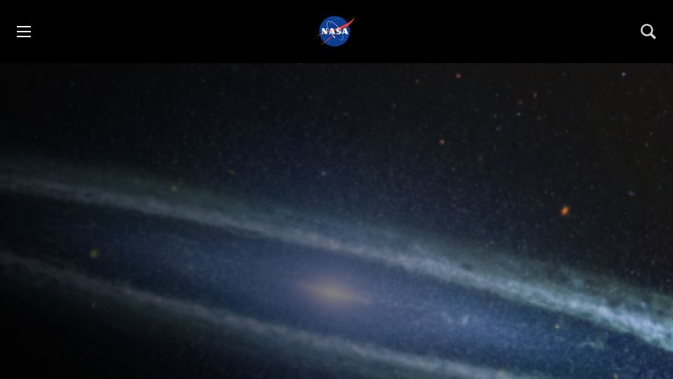 Screenshot of science.nasa.gov: Sombrero Galaxy dazzles in new James Webb image