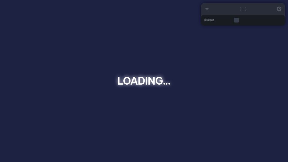 Screenshot of r3f-drei-rapier.surge.sh: Wild Ball