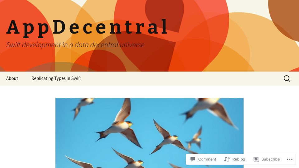Screenshot of appdecentral.com: Now We're All Forked