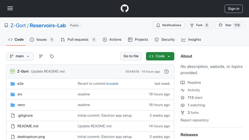 Screenshot of github.com: Show HN: Postgres as a VectorDB GUI