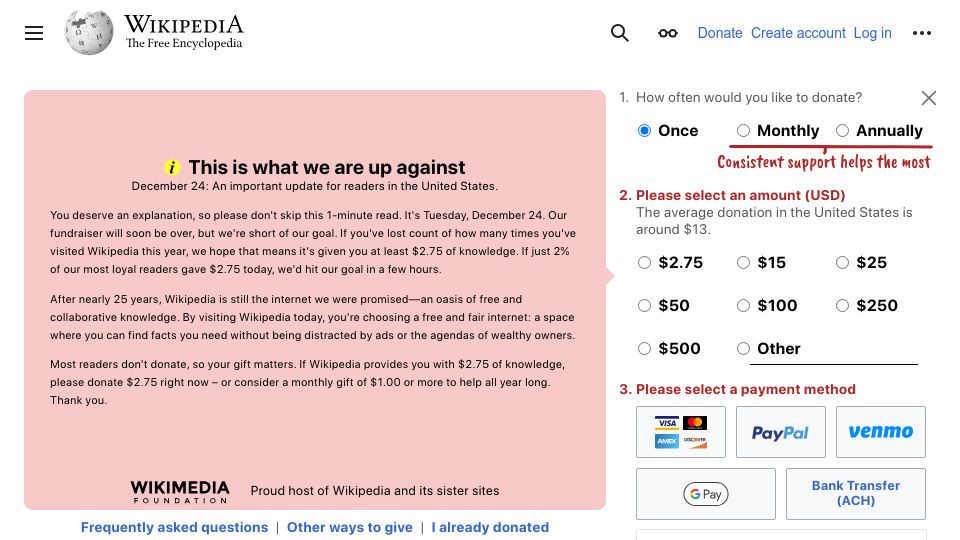 Screenshot of en.wikipedia.org: Mike the Headless Chicken