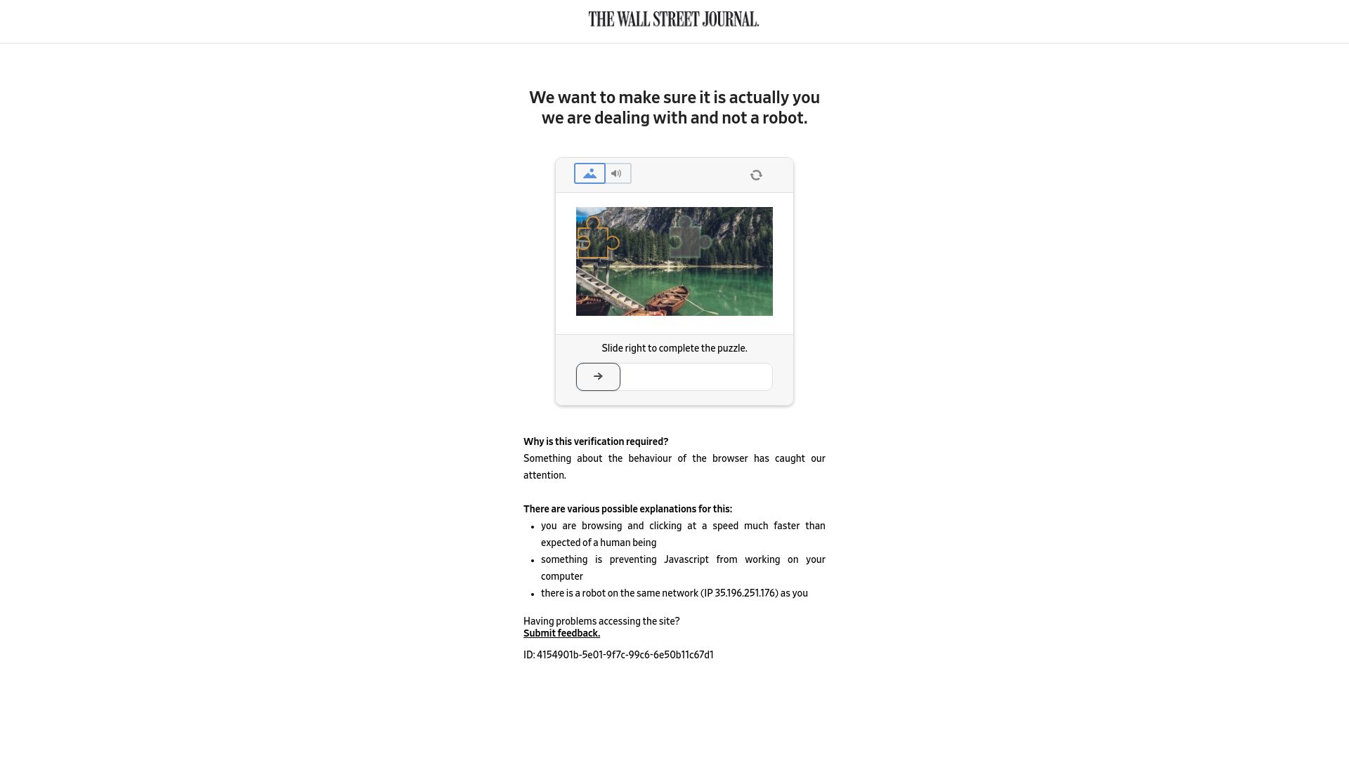 Screenshot of wsj.com: More men are addicted to the 'crack cocaine' of the stock market