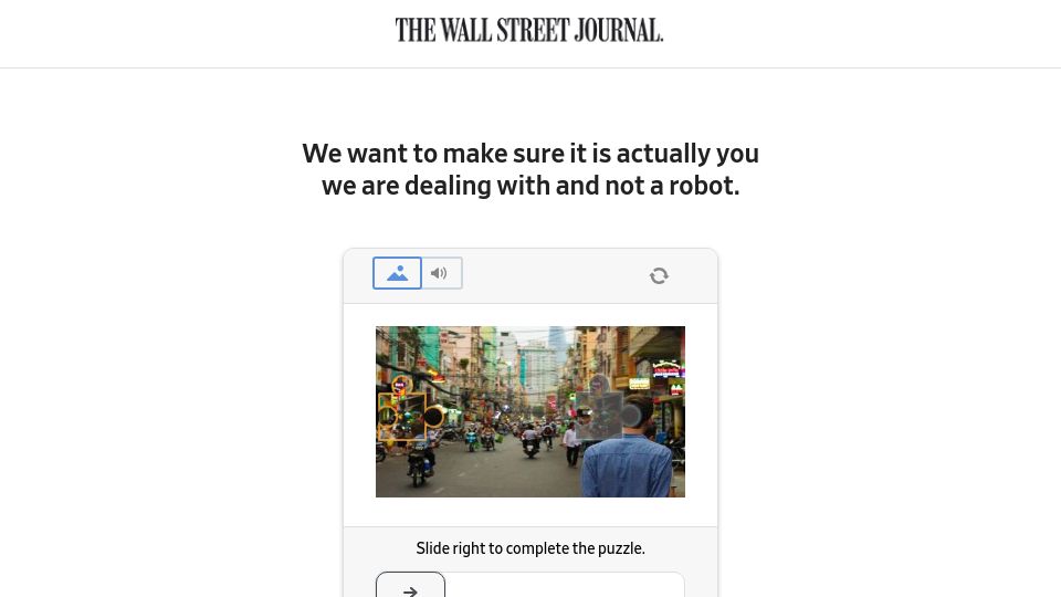 Screenshot of wsj.com: More men are addicted to the 'crack cocaine' of the stock market
