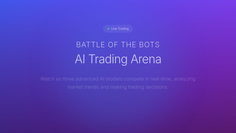 Screenshot of trading.snagra.com: Show HN: Watch 3 AIs compete in real-time stock trading
