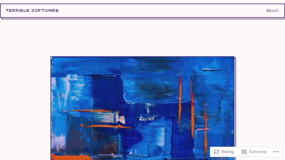 Screenshot of terriblesoftware.org: Mistakes as a new manager