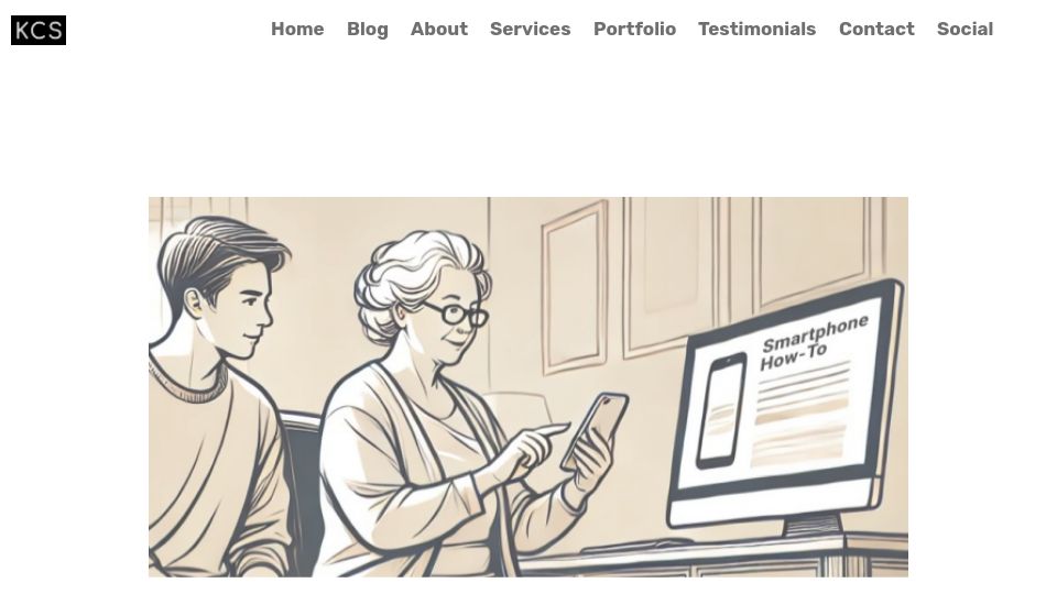 Screenshot of kopiascsaba.hu: I spent a year building an Android course for the elderly