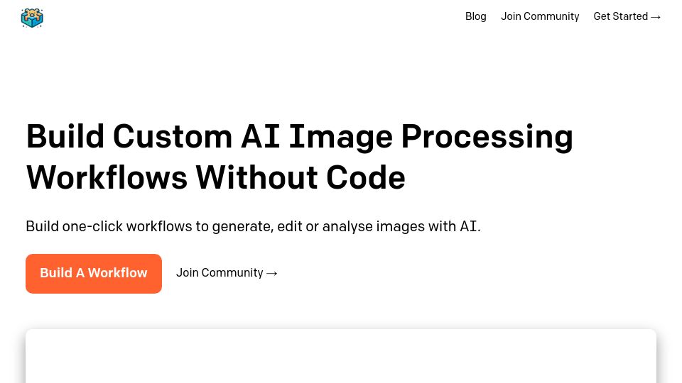 Screenshot of mlblocks.com: Show HN: ML Blocks – Deploy multimodal AI workflows without code