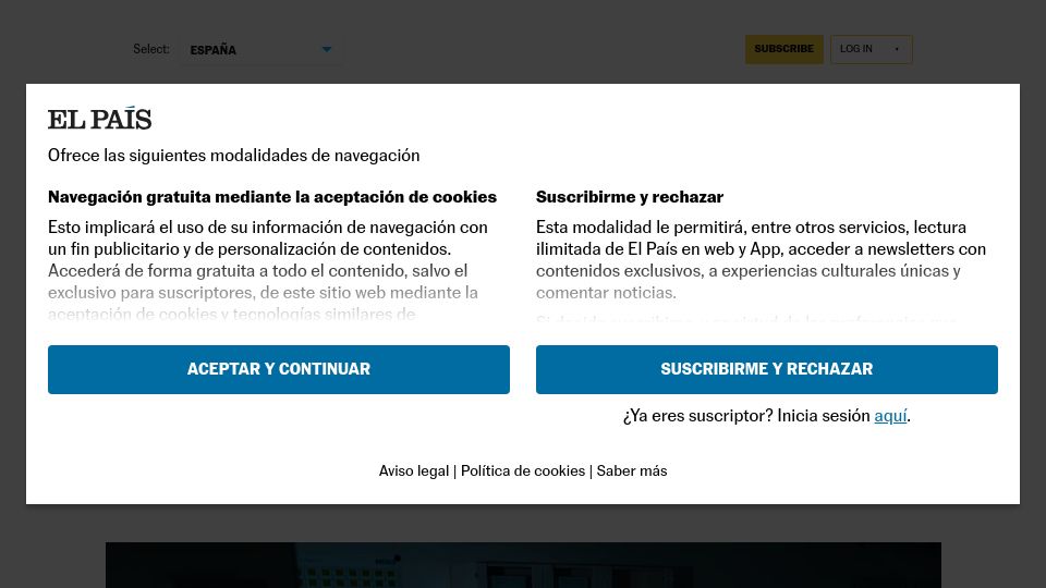 Screenshot of english.elpais.com: Genetic autopsies to unravel the mystery of sudden deaths