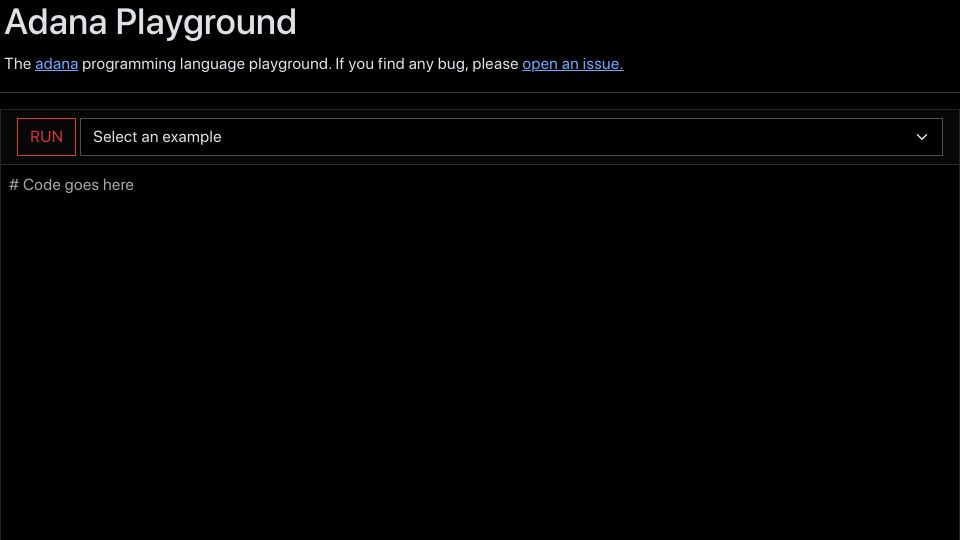Screenshot of nbittich.github.io: Show HN: Now my pet programming language can run in the browser