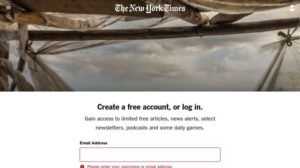 Screenshot of nytimes.com: Dipping into the Most Stunning Hot Springs