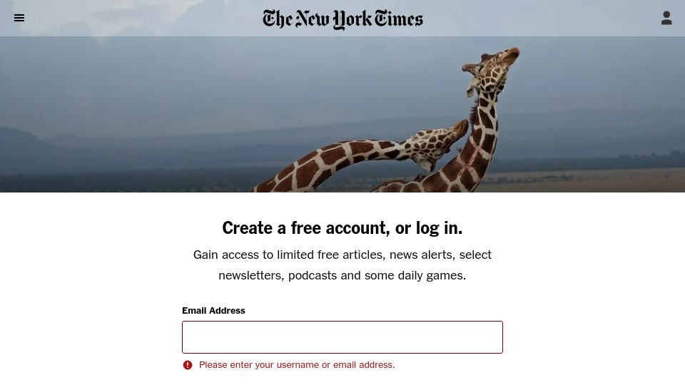 Screenshot of nytimes.com: What is a species, anyway?