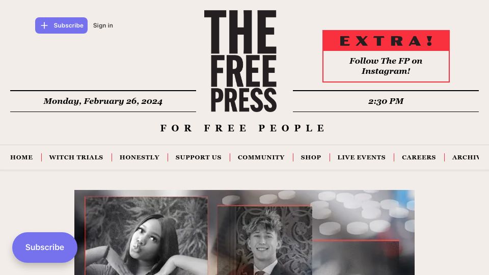 Screenshot of thefp.com: Fentanyl Is Killing American Kids. Most Don't Even Know They're Taking It