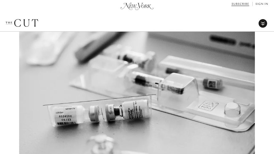 Screenshot of thecut.com: The IVF Patients Scrambling to Get Their Frozen Embryos Out of Alabama