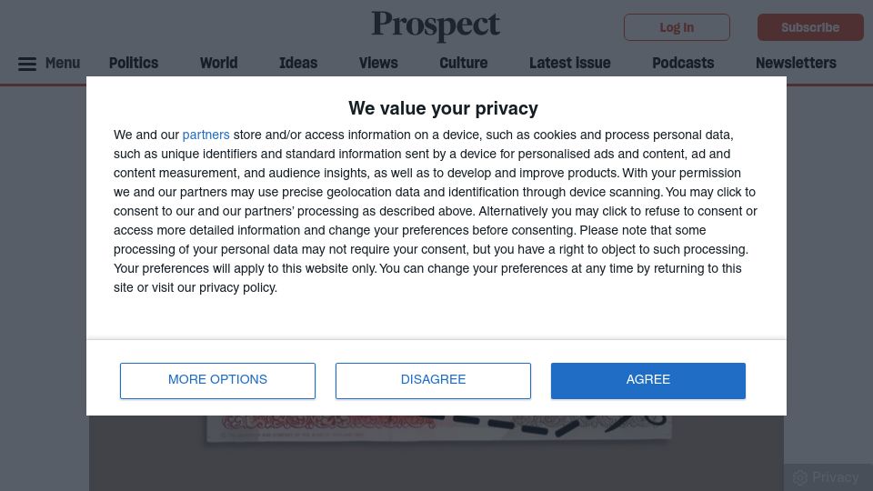 Screenshot of prospectmagazine.co.uk: Physical cash is dying–and you don't need to be a conspiracist to worry