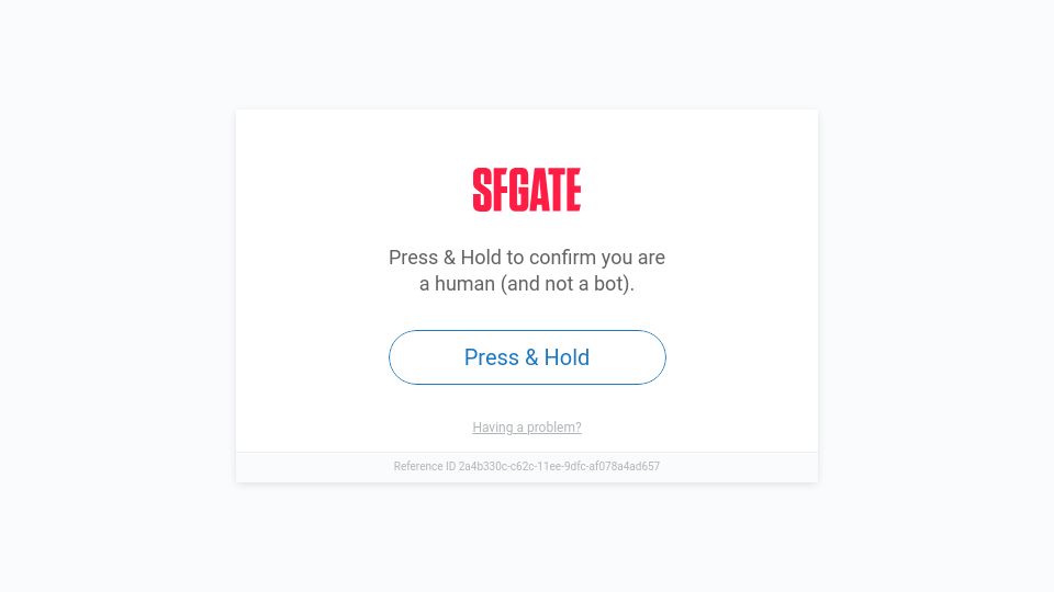 Screenshot of sfgate.com: Cyclist hit by driverless Waymo car in San Francisco, police say