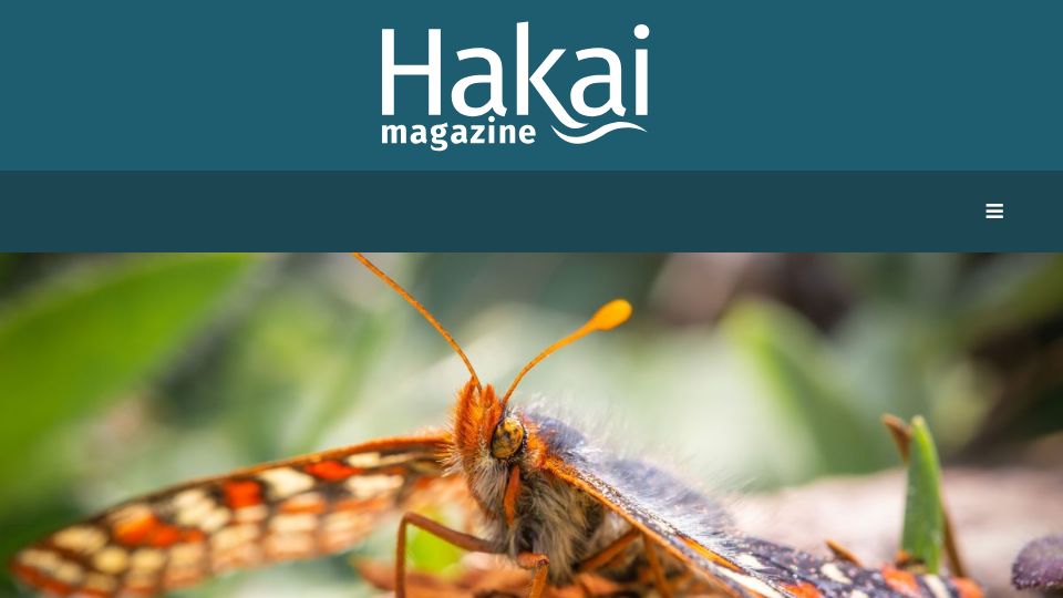 Screenshot of hakaimagazine.com: The Butterfly Redemption