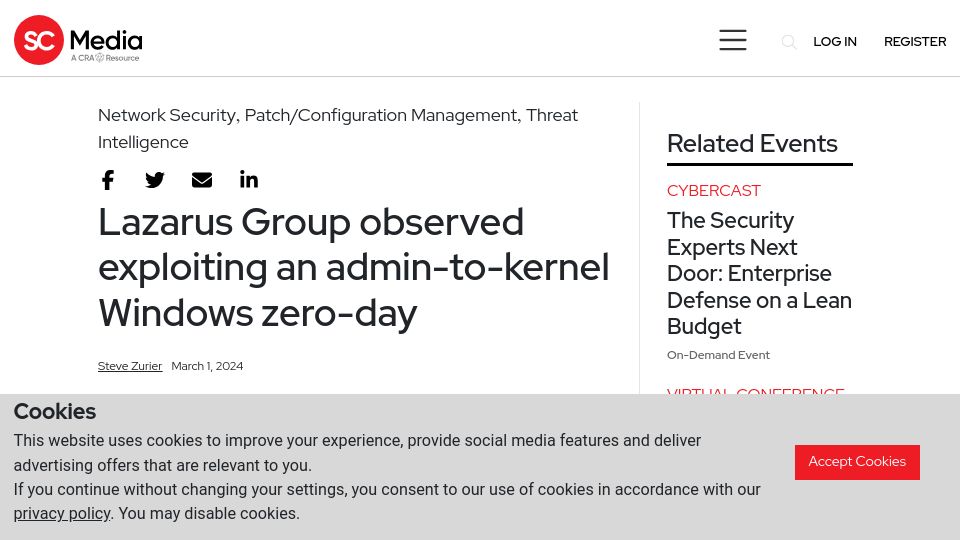 Screenshot of decoded.avast.io: Lazarus and the FudModule rootkit: Beyond BYOVD with an admin-to-kernel zero-day