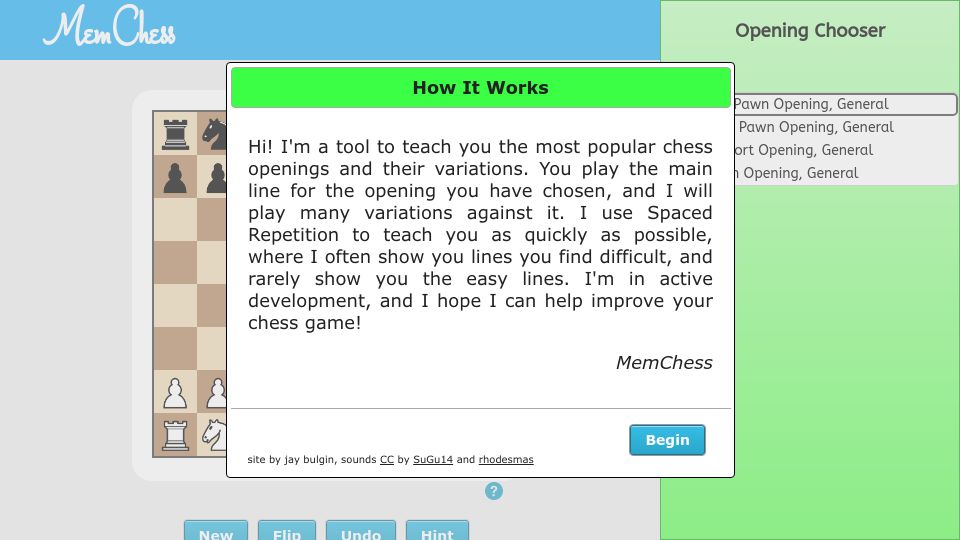 Screenshot of grondilu.github.io: Rebuilding memchess.com from its archive