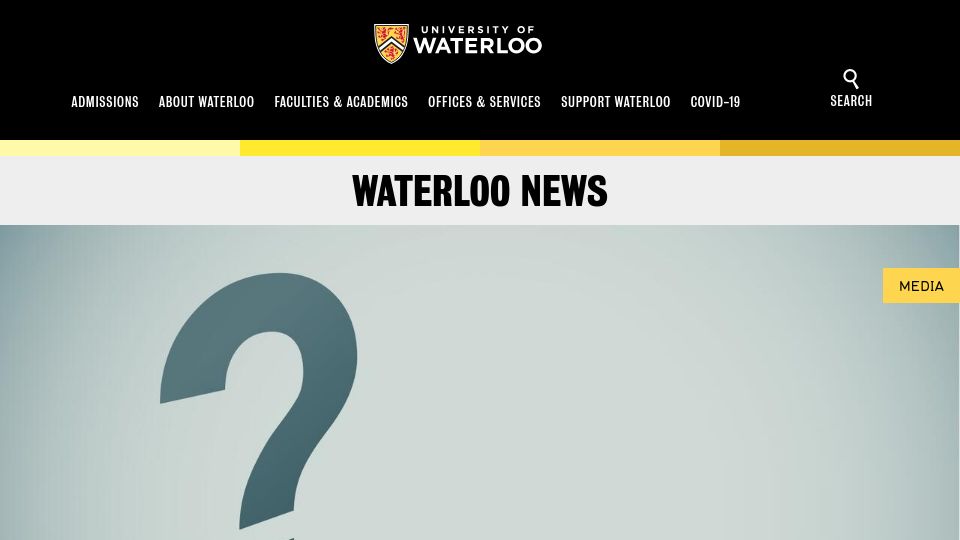 Screenshot of uwaterloo.ca: Research shows that people who BS are more likely to fall for BS (2021)