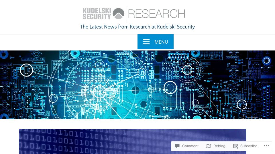 Screenshot of research.kudelskisecurity.com: Passkeys – Under the Hood
